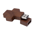 USB flash drive  creative wood cross wood 16GB 32GB 64GB usb drive environmental protection gift usb custom logo